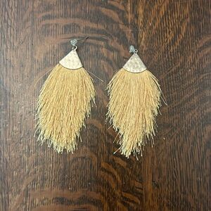 Beautiful yellow earrings